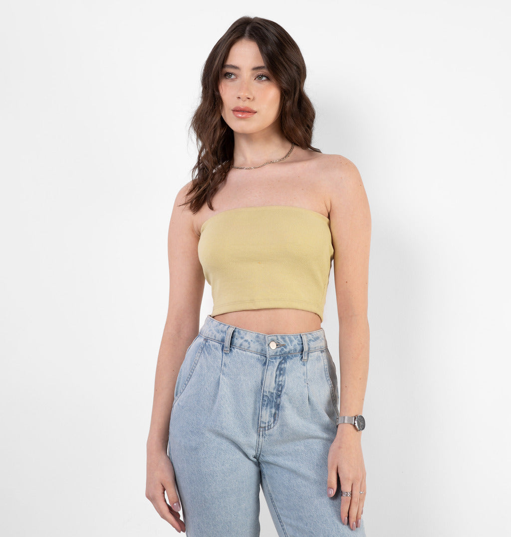 Cropped Tomara Que Caia Canelado