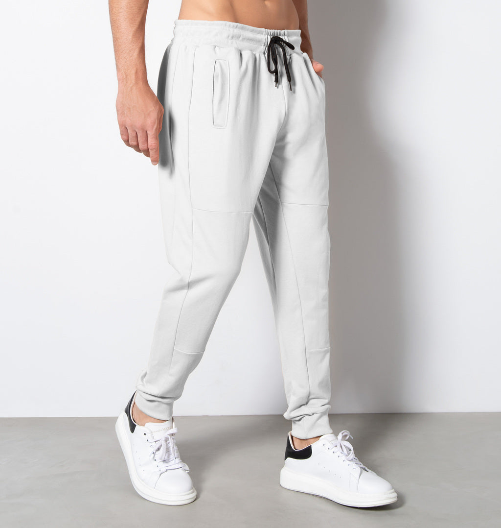 Calça Jogger Com Recorte Em Moletinho