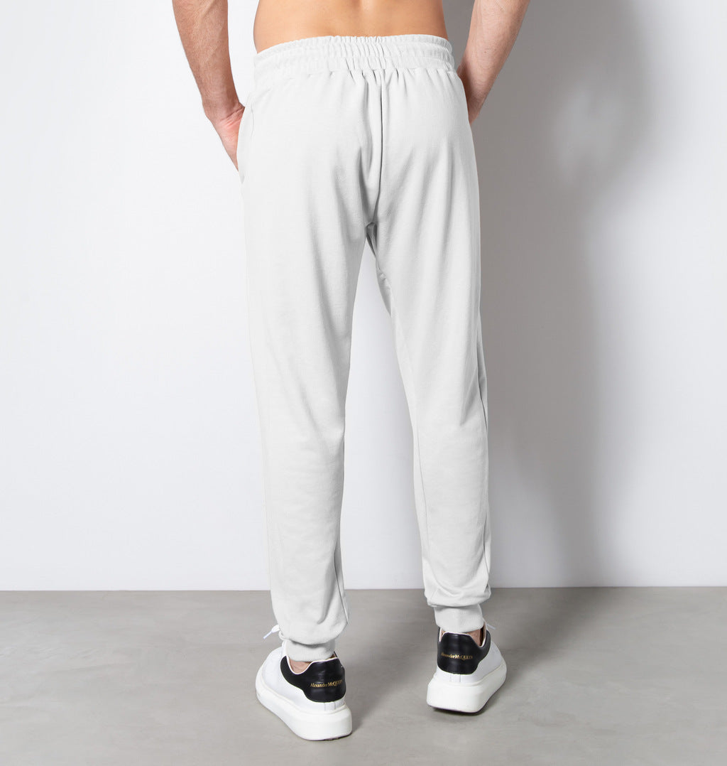 Calça Jogger Com Recorte Em Moletinho