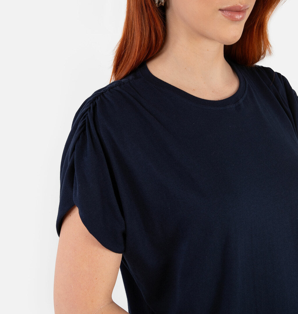 Blusa Muscle Tee Com Franzido