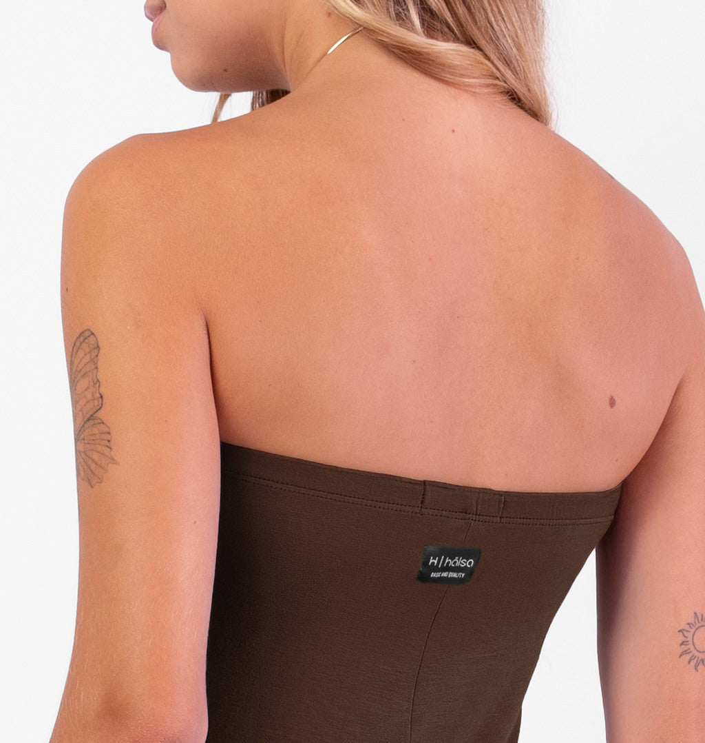Vestido Longo Tomara Que Caia Com Fenda