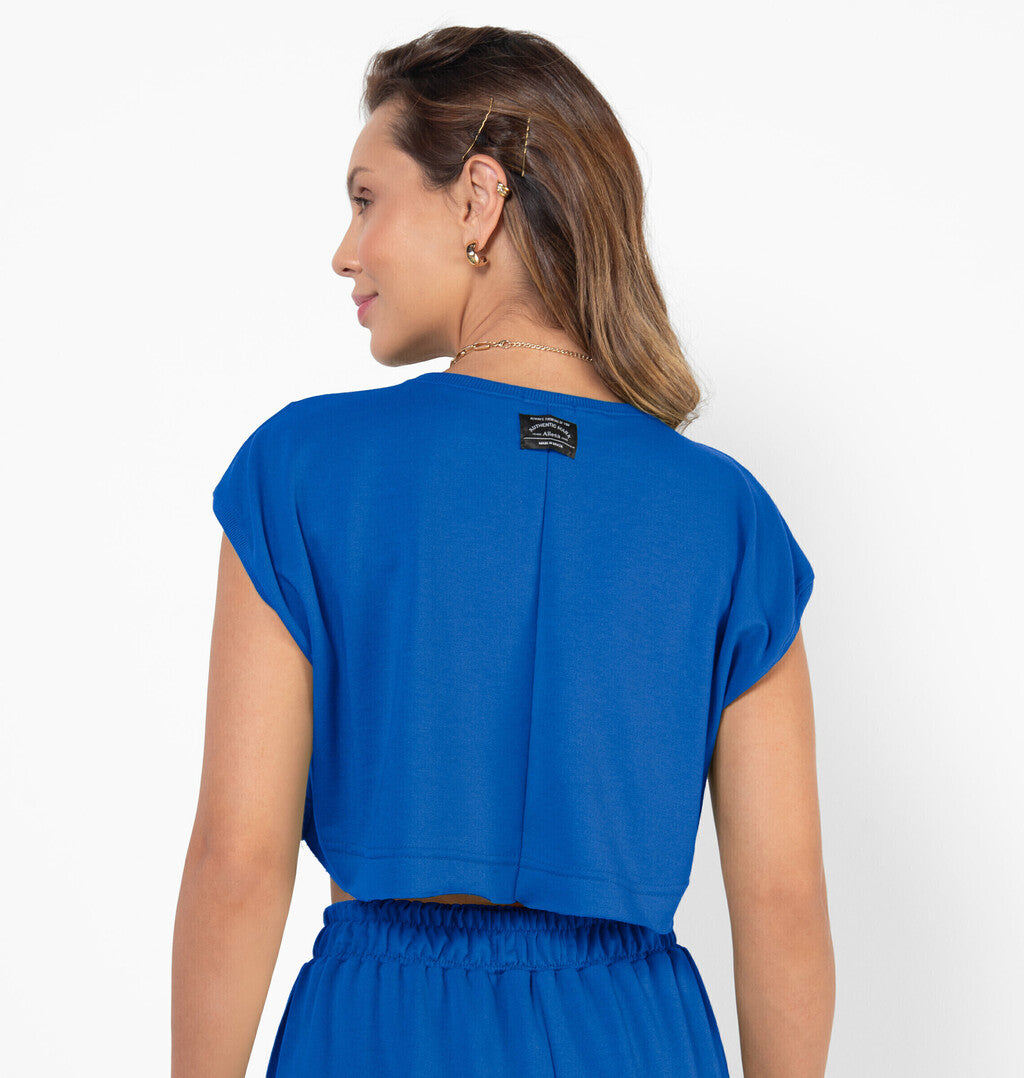 Regata Cropped Com Recortes