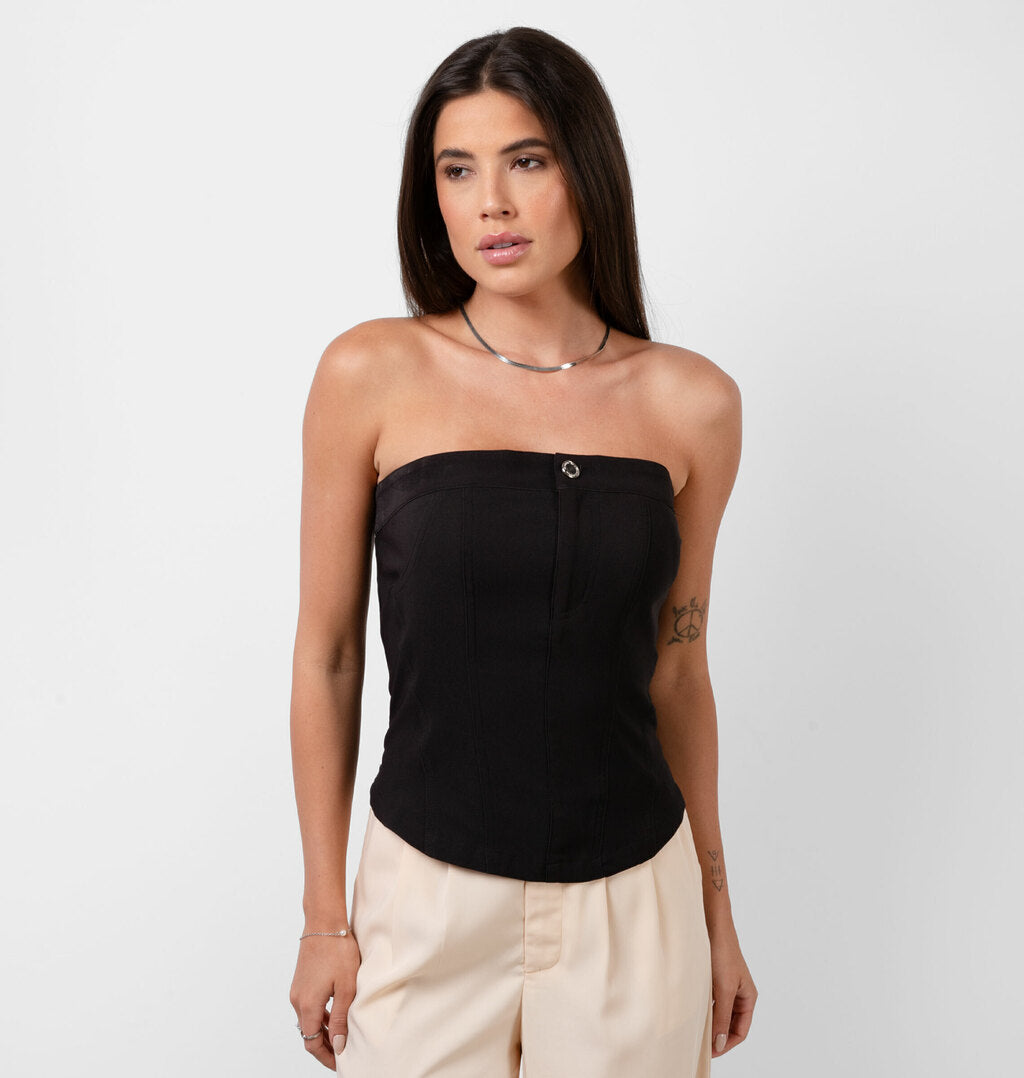 Blusa Tomara Que Caia Com Botão