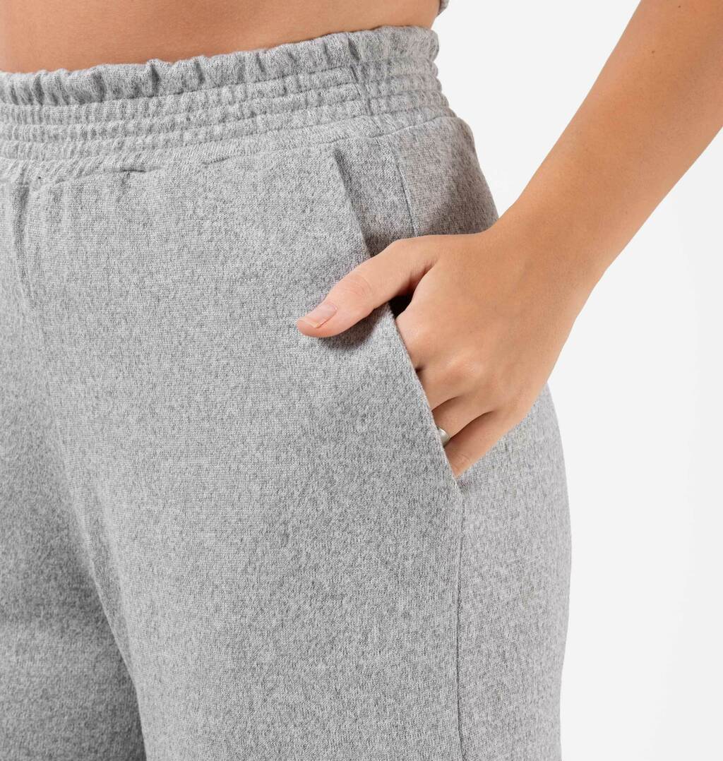 Calça Wide Leg Cós Com Elástico