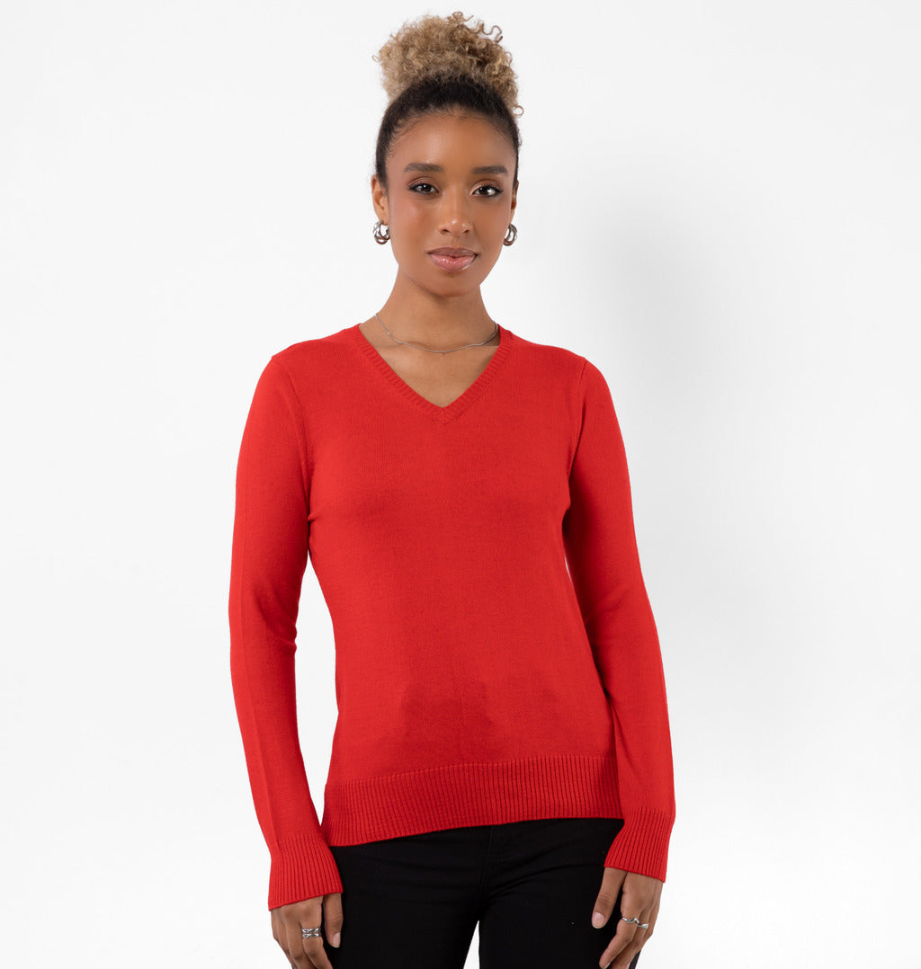 Tricot Com Manga Longa