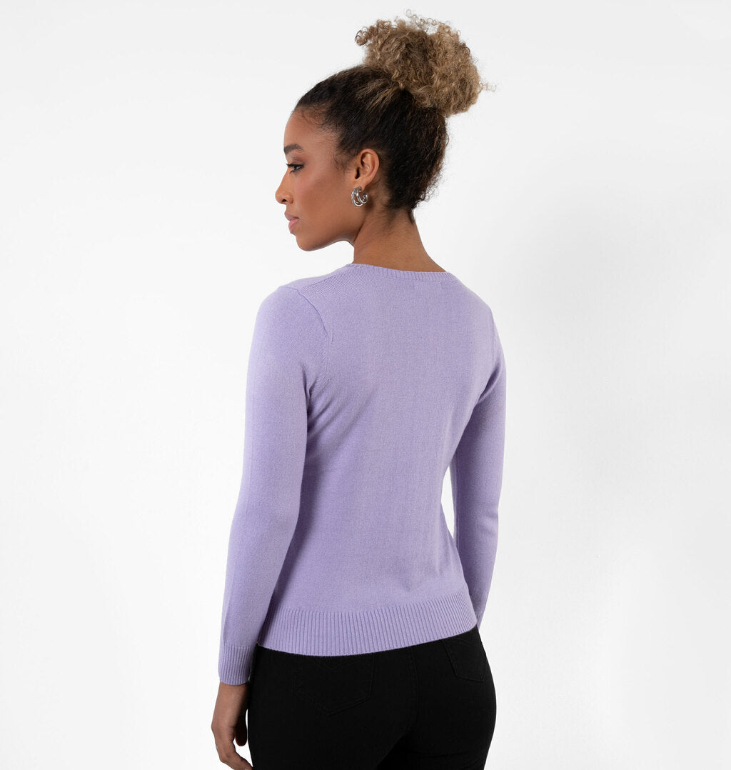 Tricot Com Manga Longa