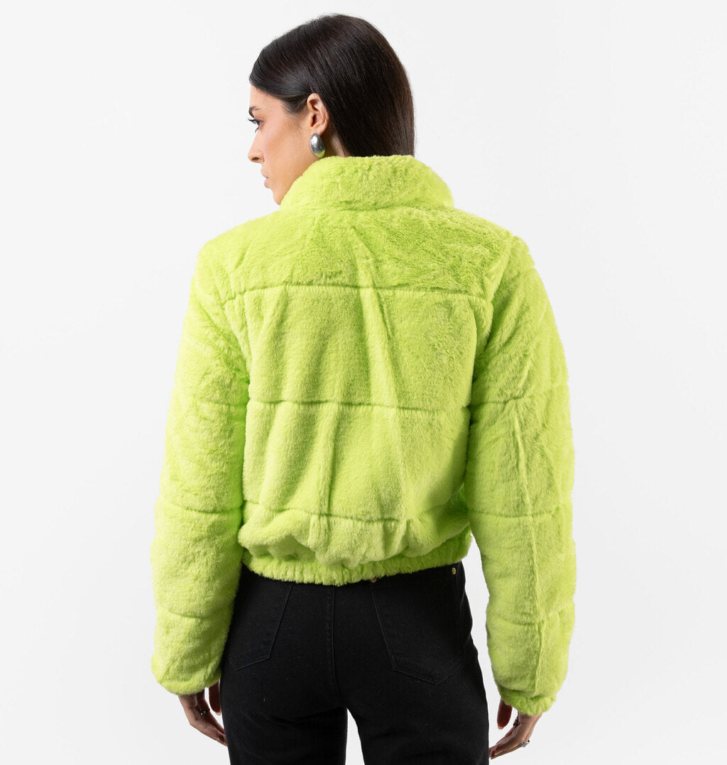 Jaqueta Puffer Dupla Face Com Bolsos