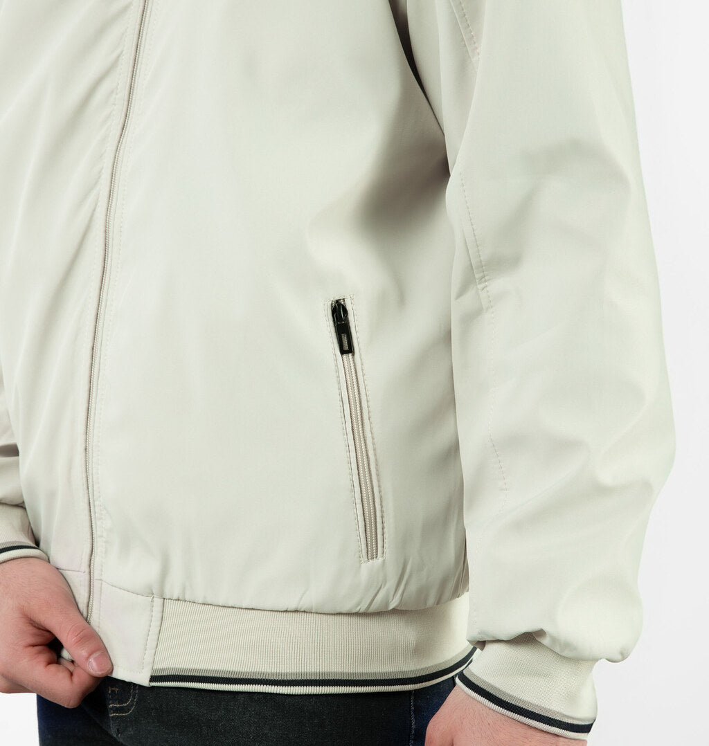 Jaqueta Bomber Com Bolsos Laterais