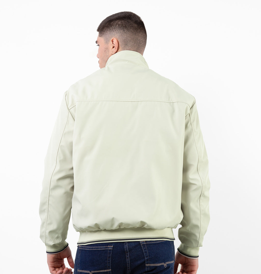 Jaqueta Bomber Com Bolsos Laterais