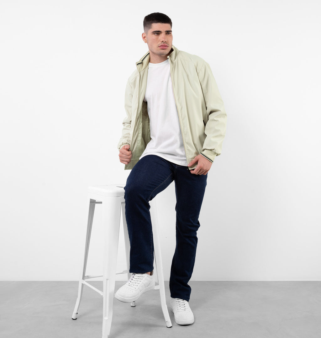 Jaqueta Bomber Com Bolsos Laterais