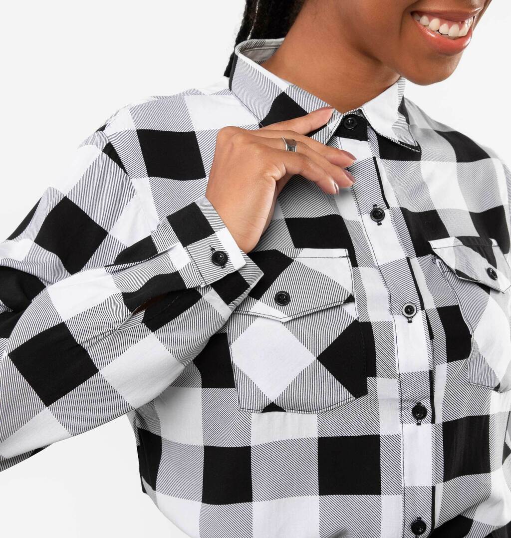 Camisa Xadrez Com Bolsos