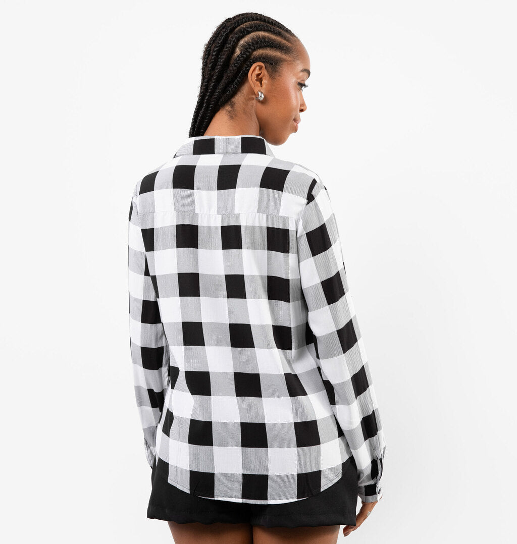 Camisa Xadrez Com Bolsos