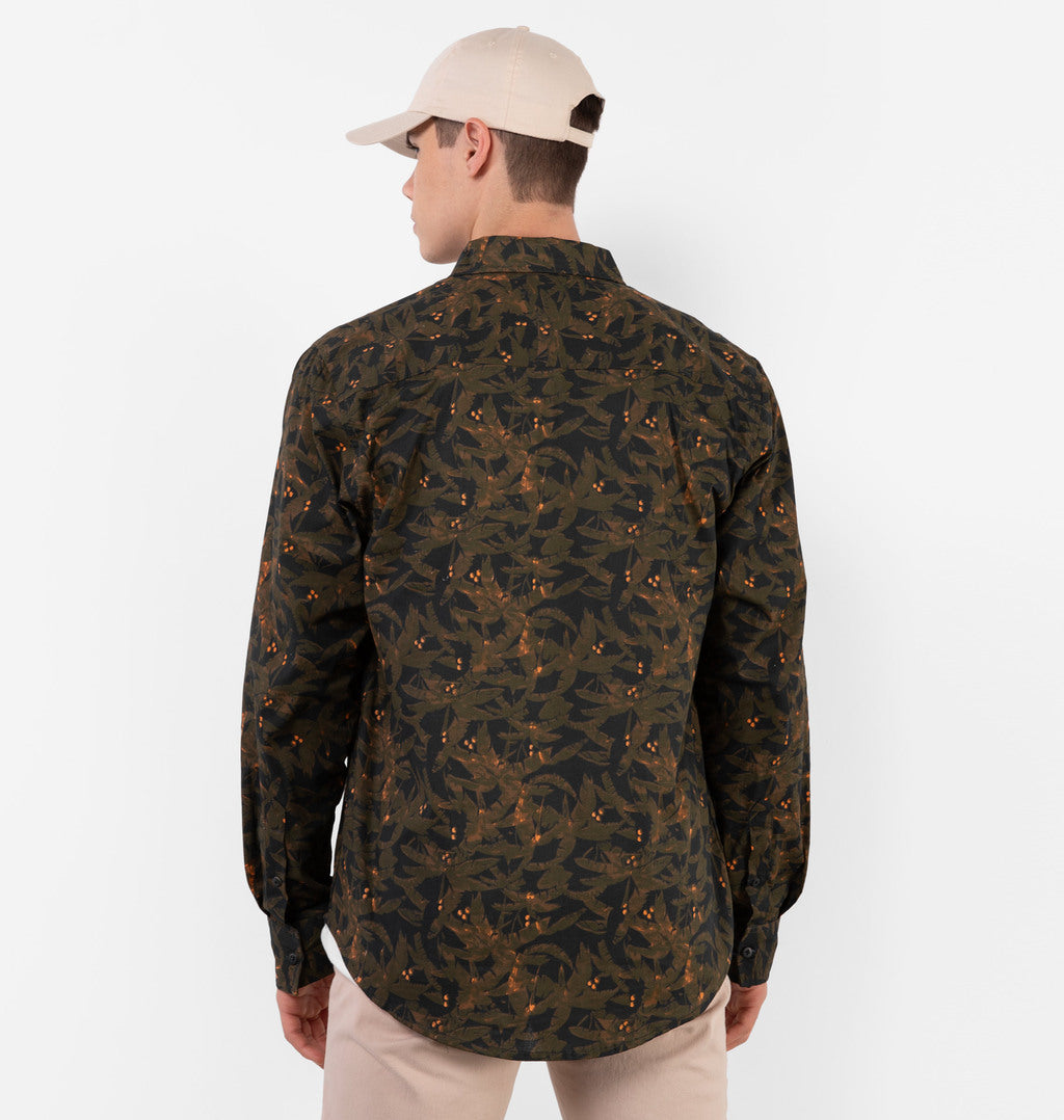 Camisa Com Estampa Coqueiro