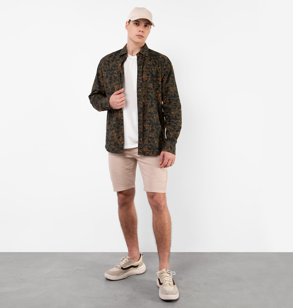 Camisa Com Estampa Coqueiro