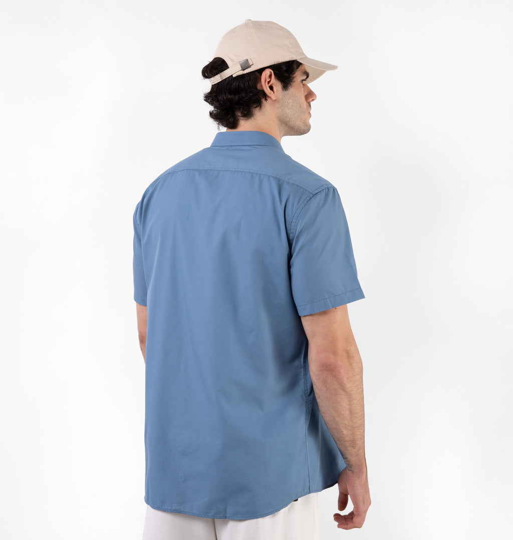 Camisa Manga Curta Com Botões