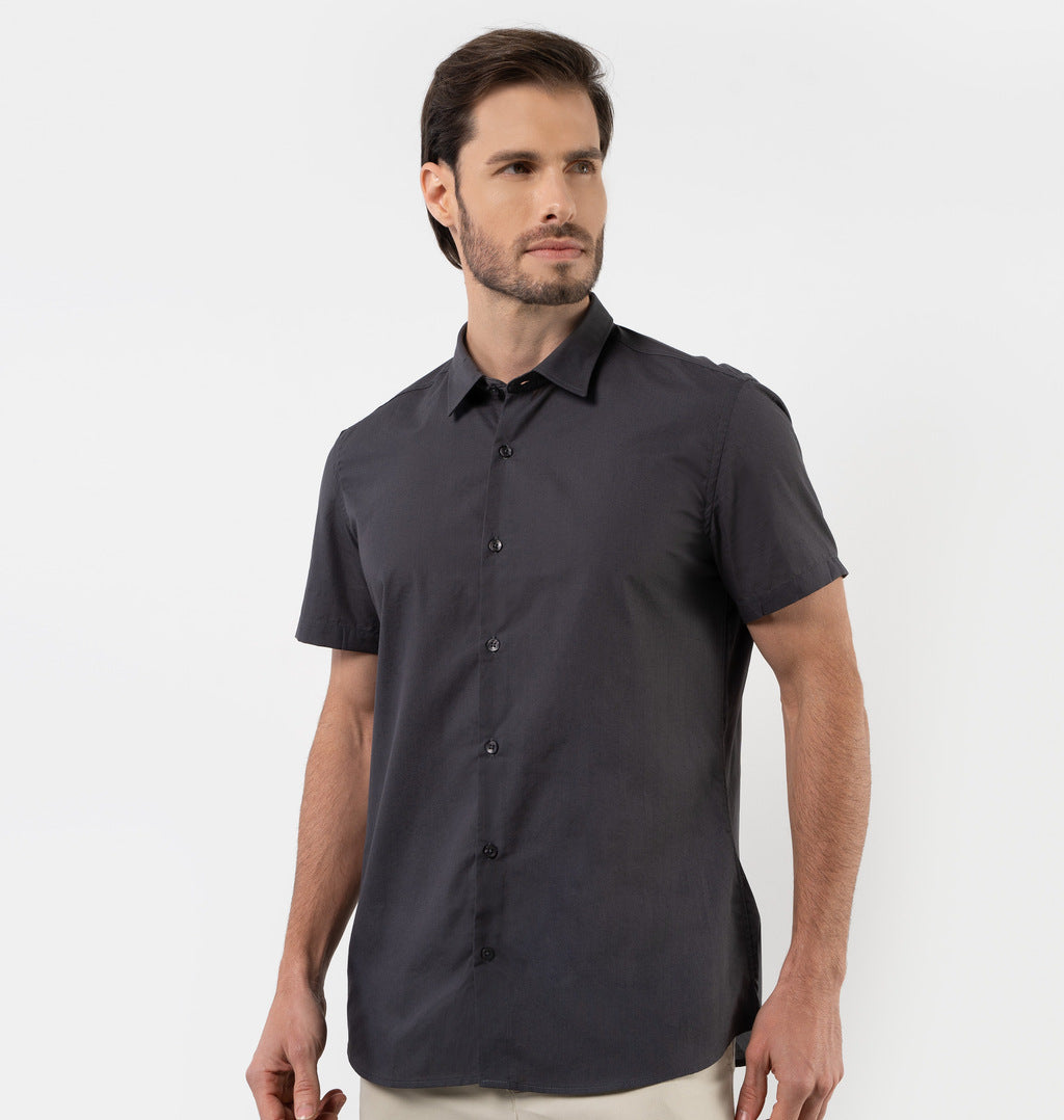 Camisa Manga Curta Com Botões