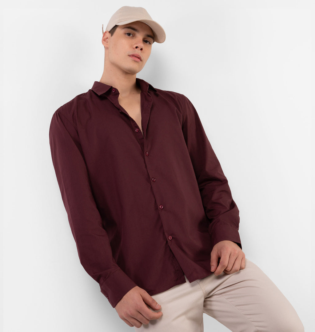 Camisa Manga Longa Com Botões