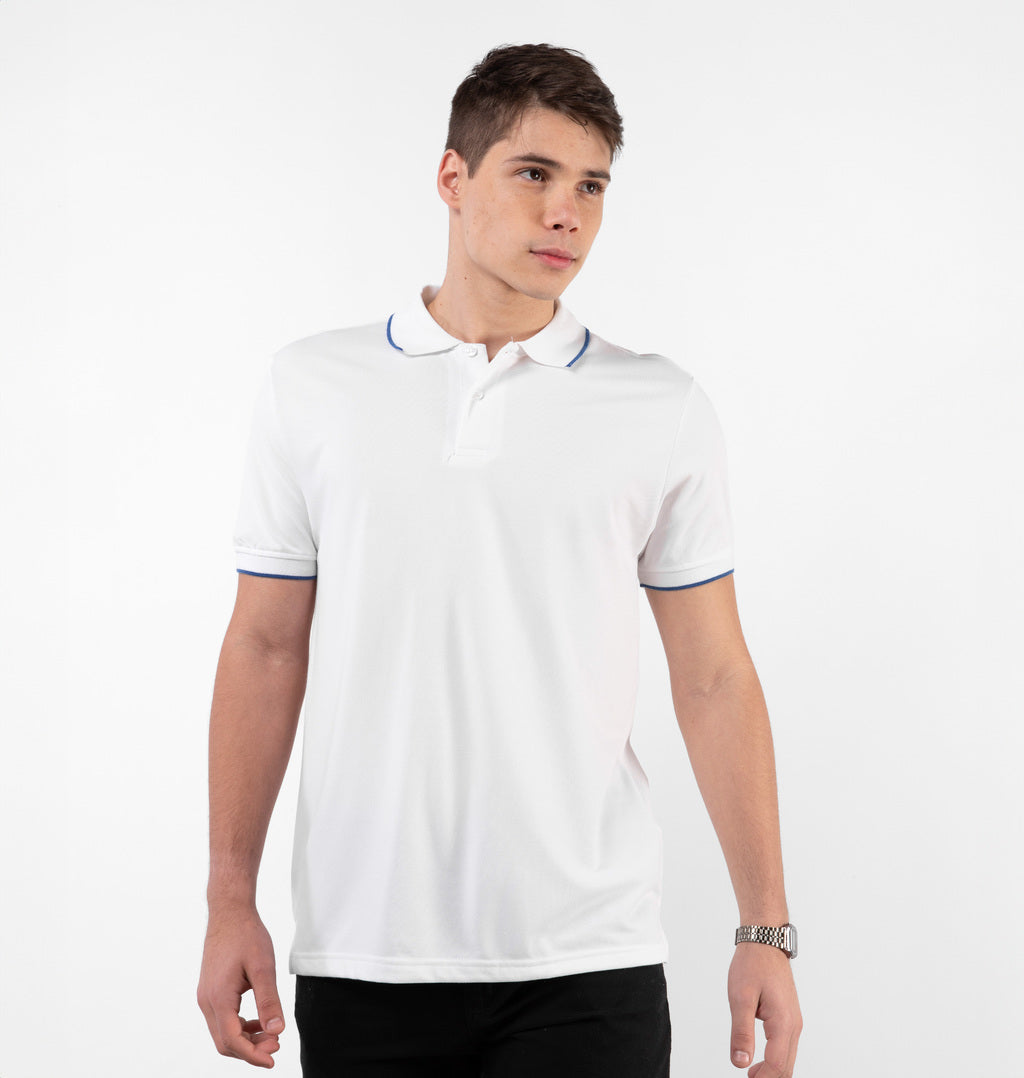 Camisa Polo Com Manga Curta