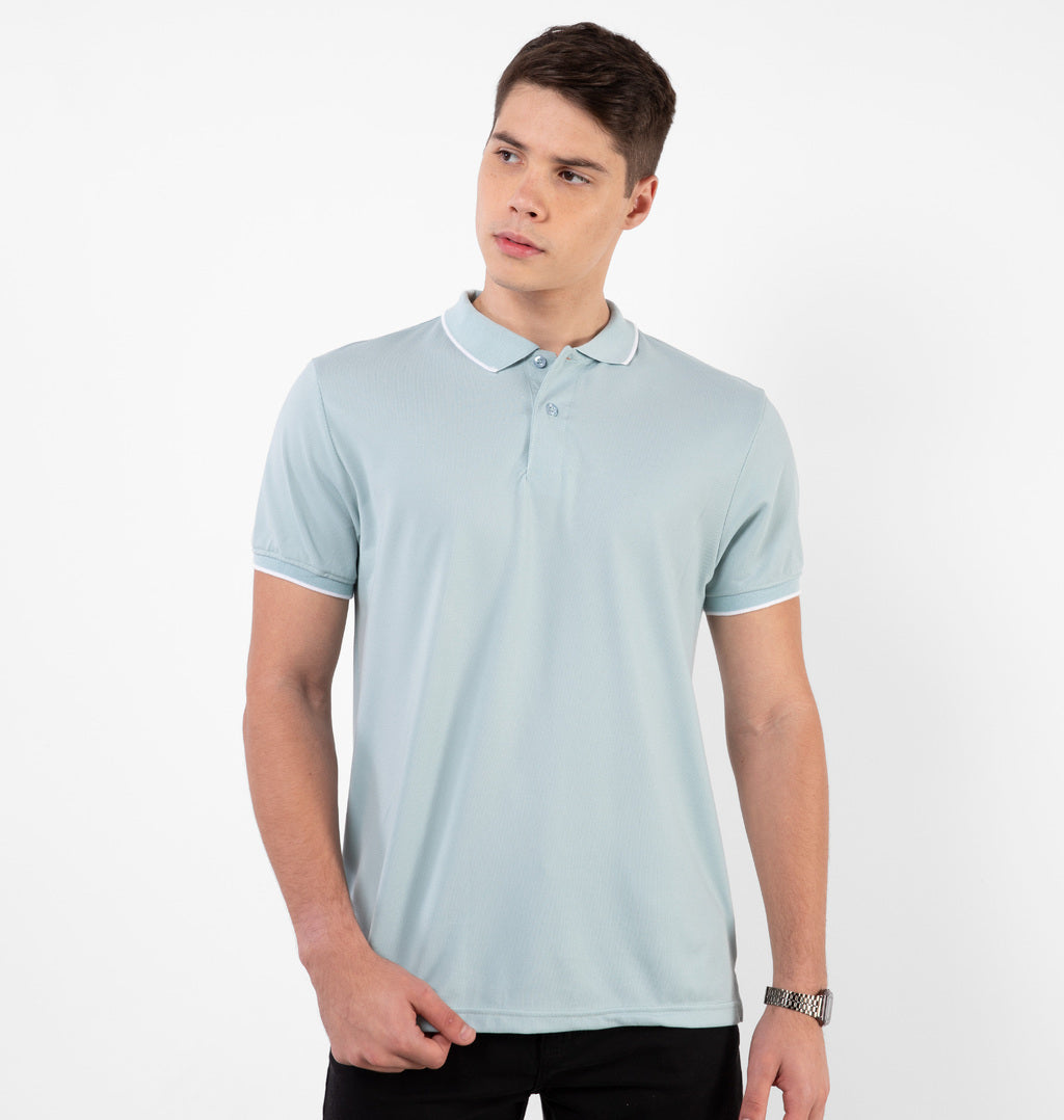 Camisa Polo Com Manga Curta