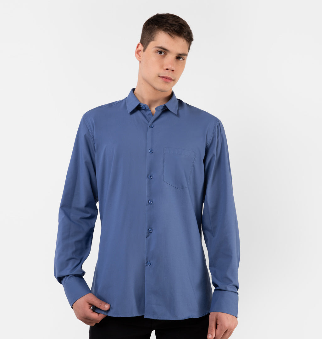Camisa Com Botões E Bolso