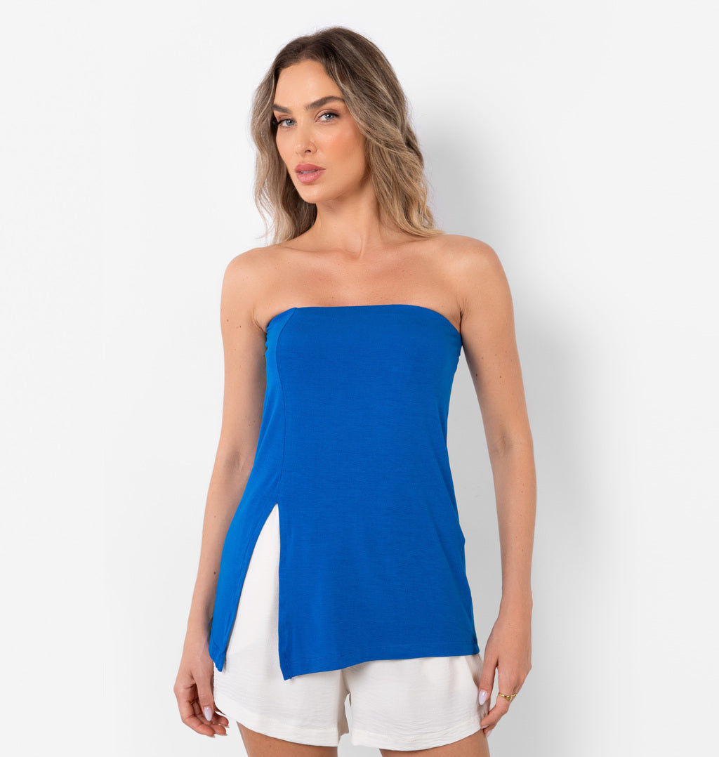 Blusa Tomara Que Caia Alongada