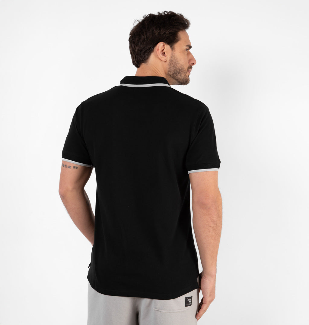 Camisa Polo Com Zíper