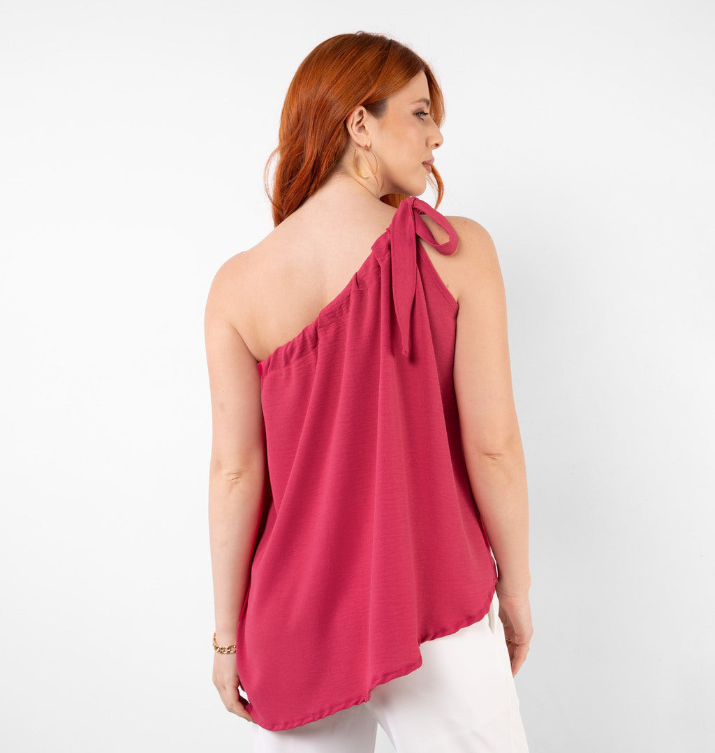 Blusa Com Ombro Único