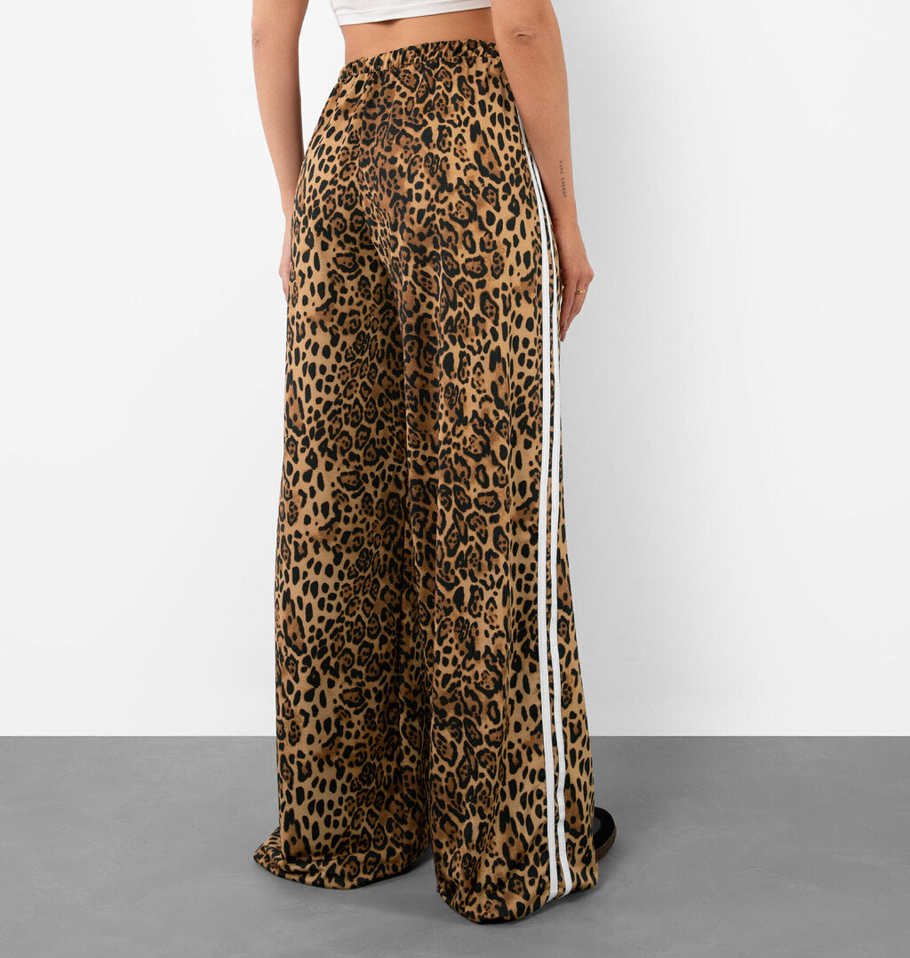 Calça Track Animal Print Onça