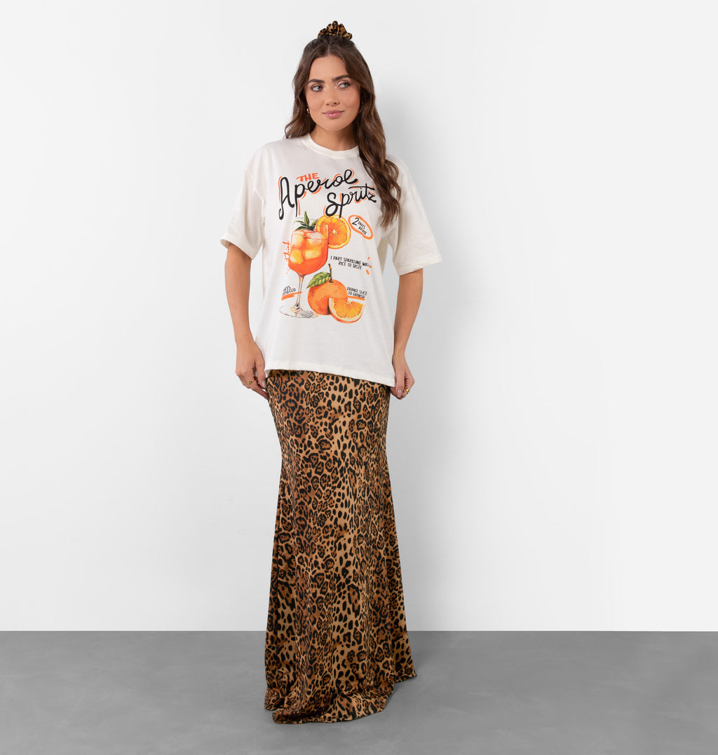 T-shirt Over Estampa Aperol Spritz