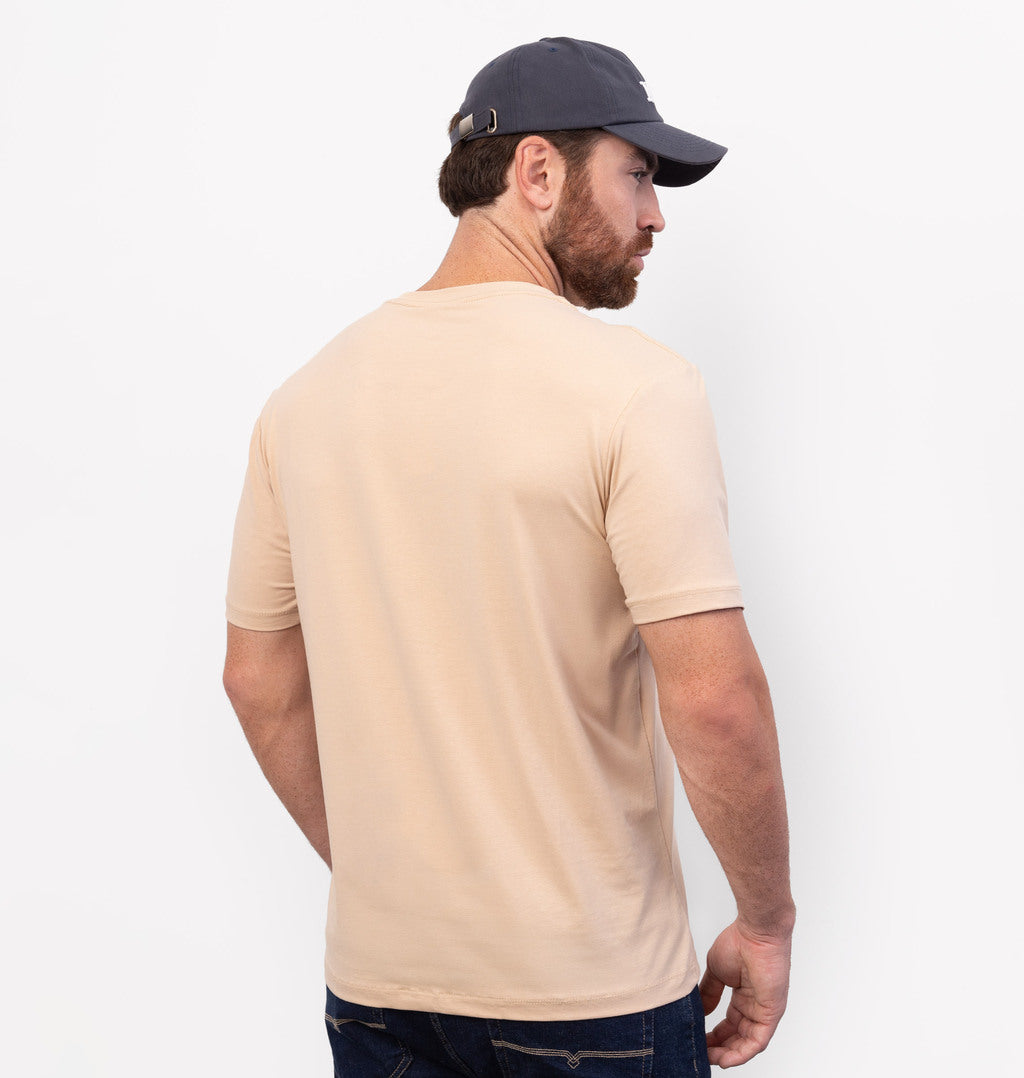 Camiseta Básica em Cotton