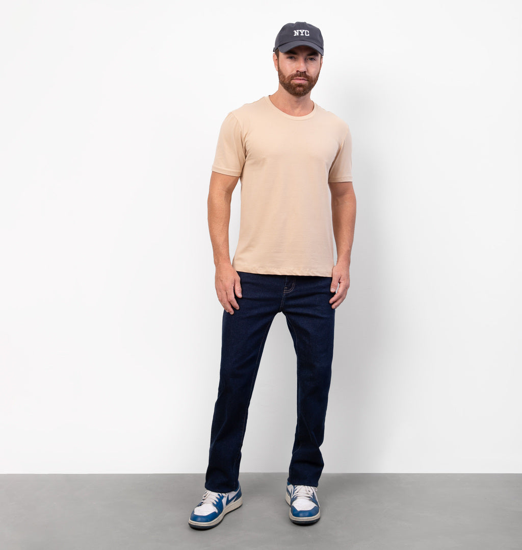 Camiseta Básica em Cotton
