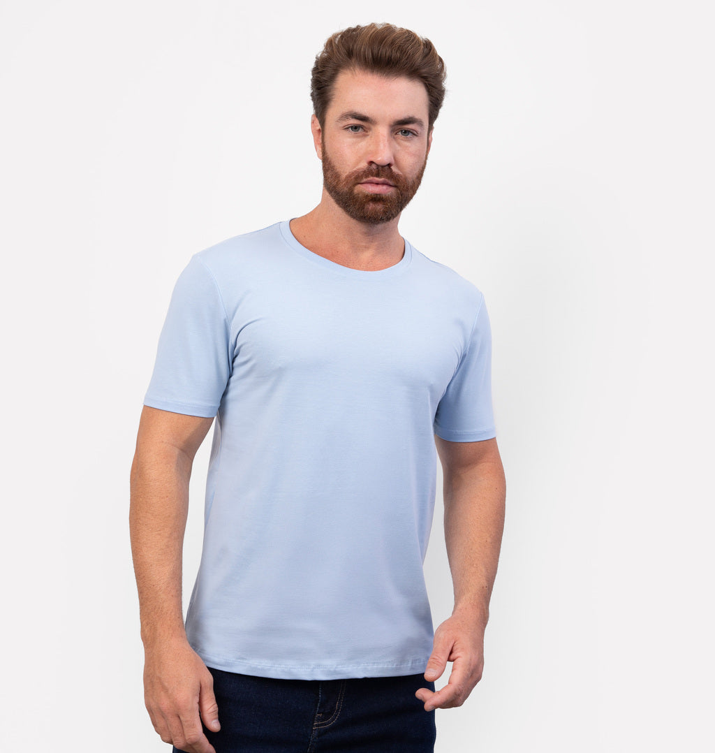 Camiseta Básica em Cotton