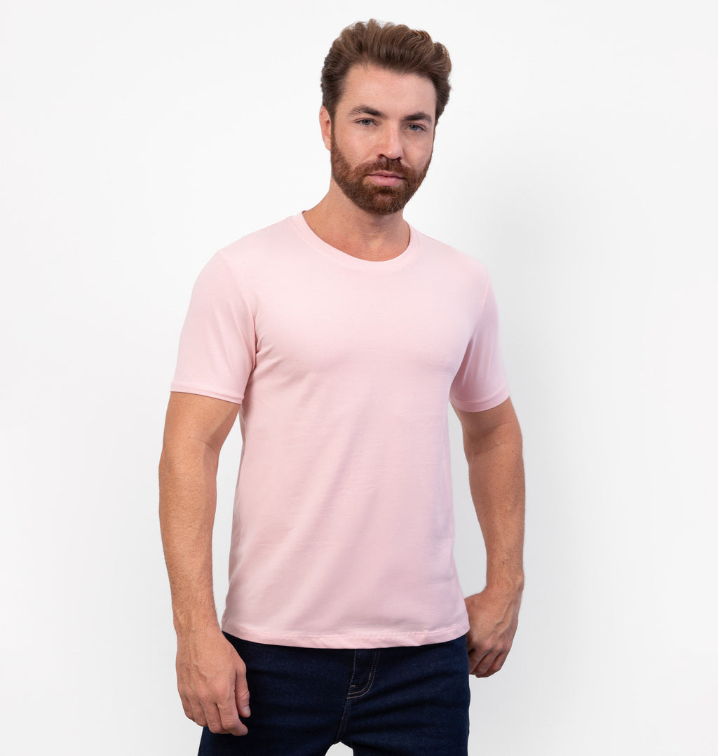 Camiseta Básica em Cotton