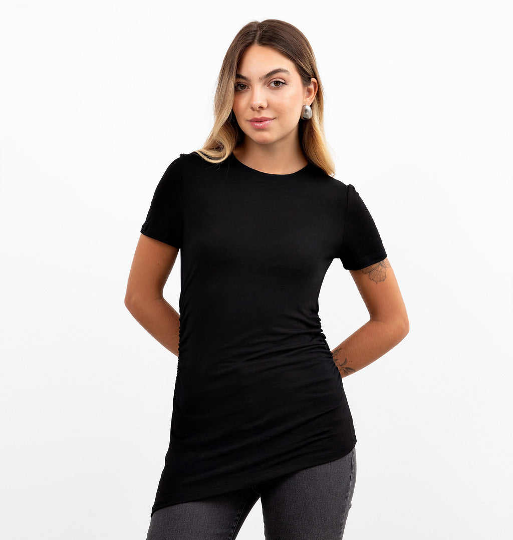 T-Shirt Over Assimétrica