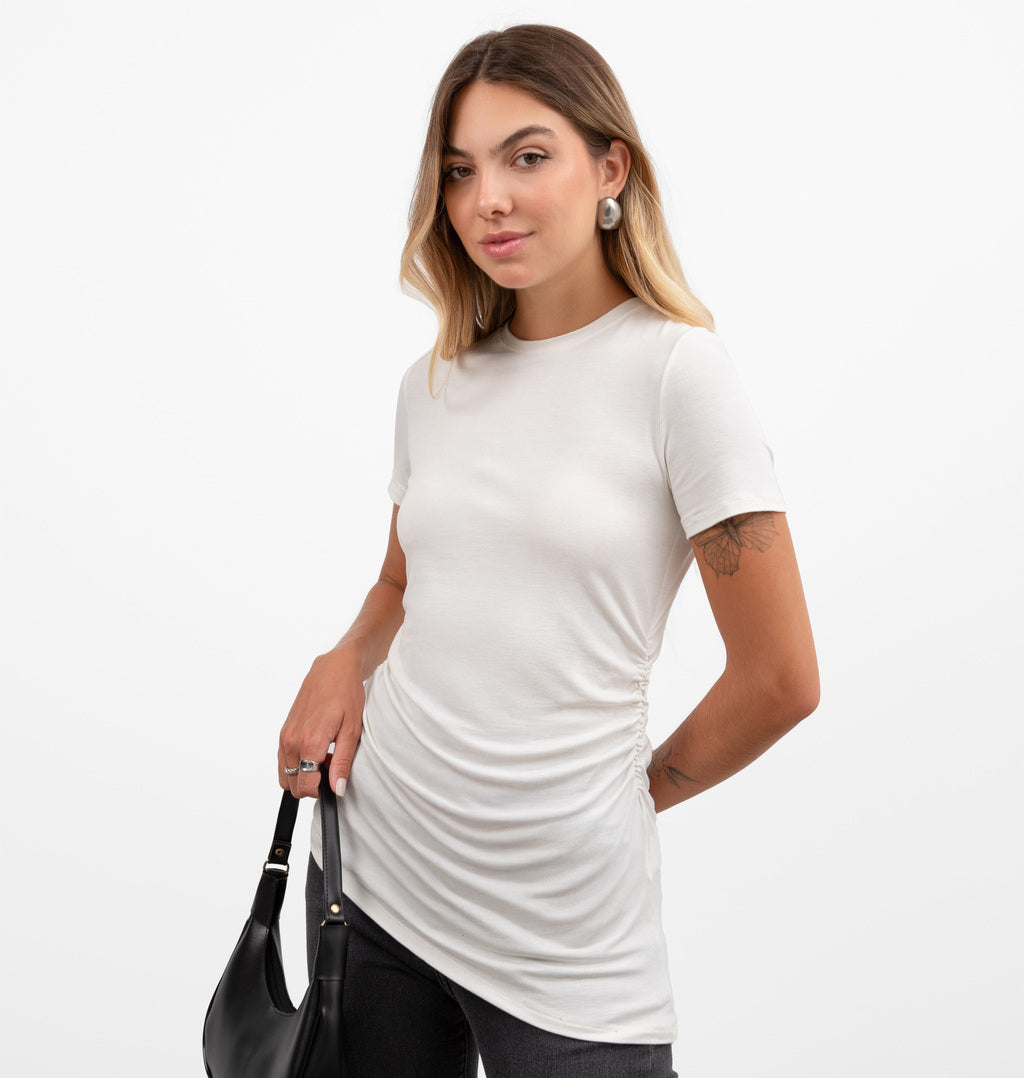 T-Shirt Over Assimétrica