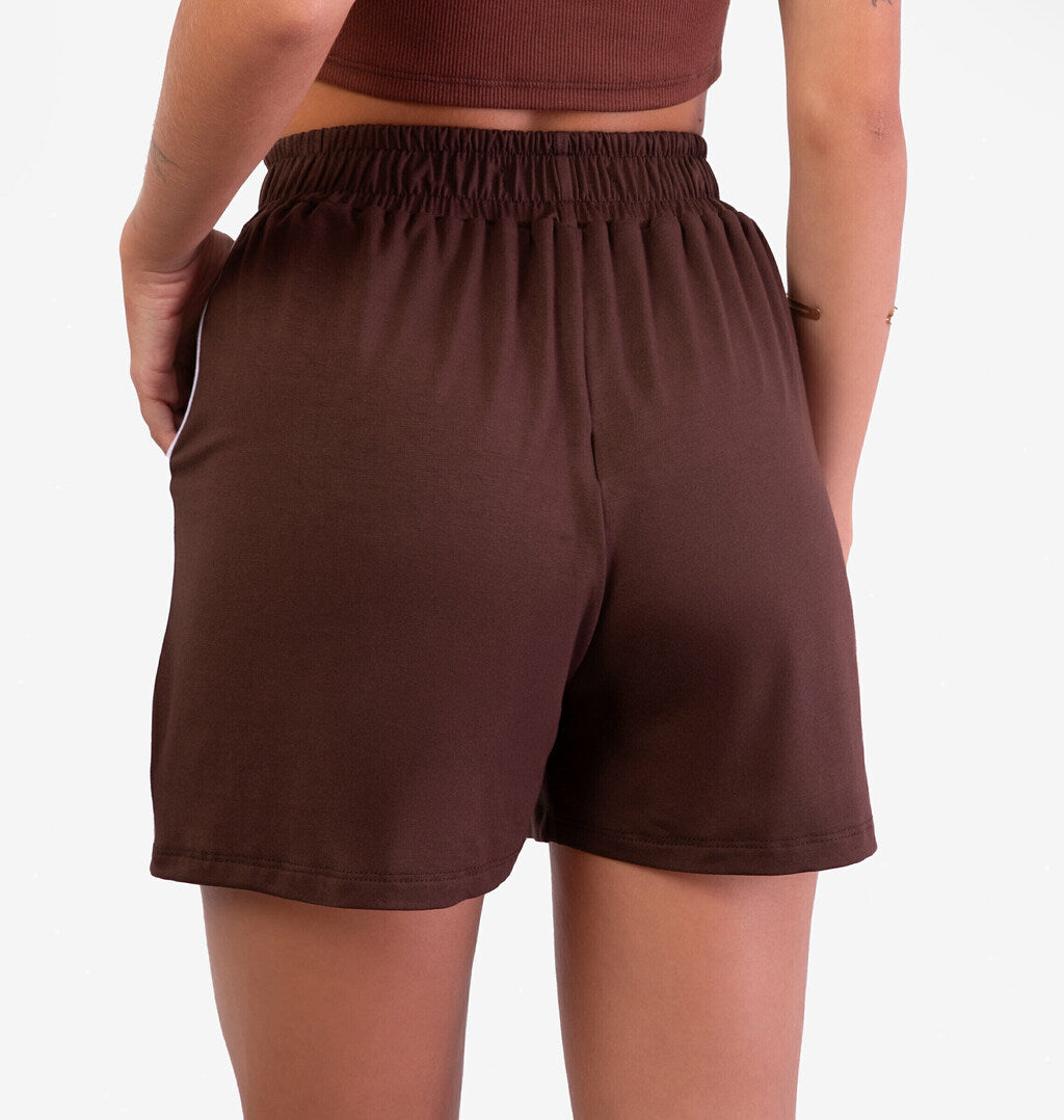 Short Bicolor com Bolsos