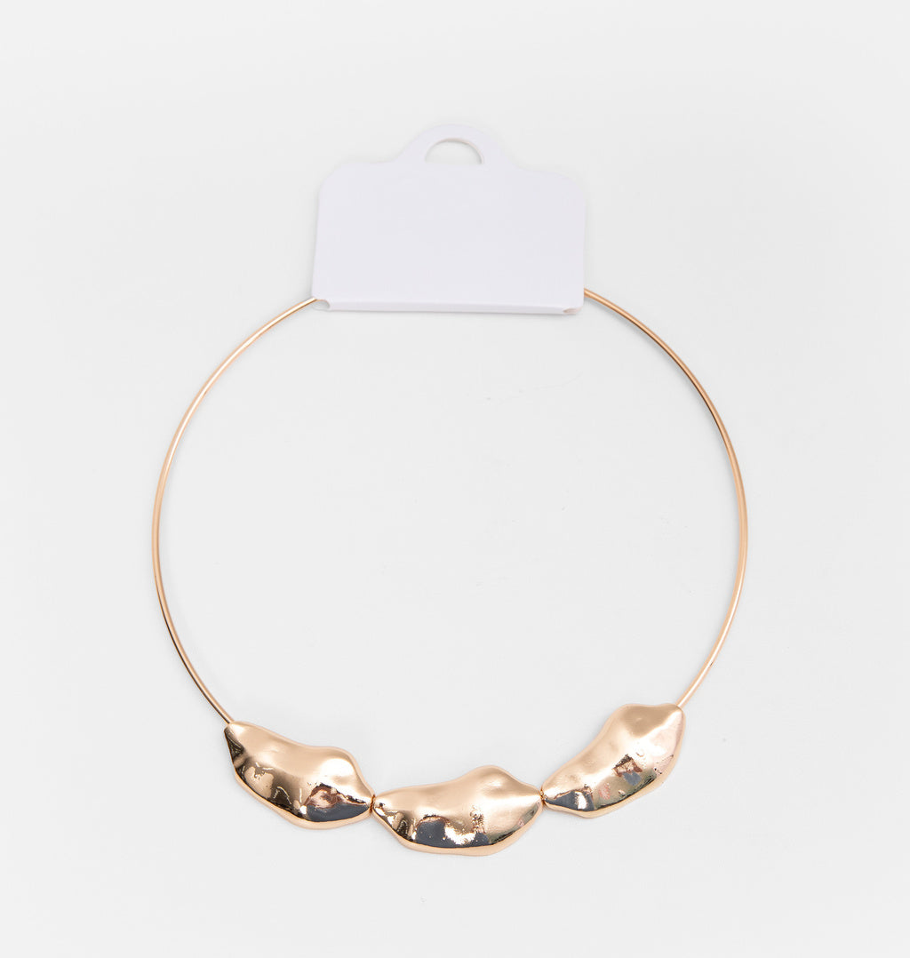 Colar Choker em Latão