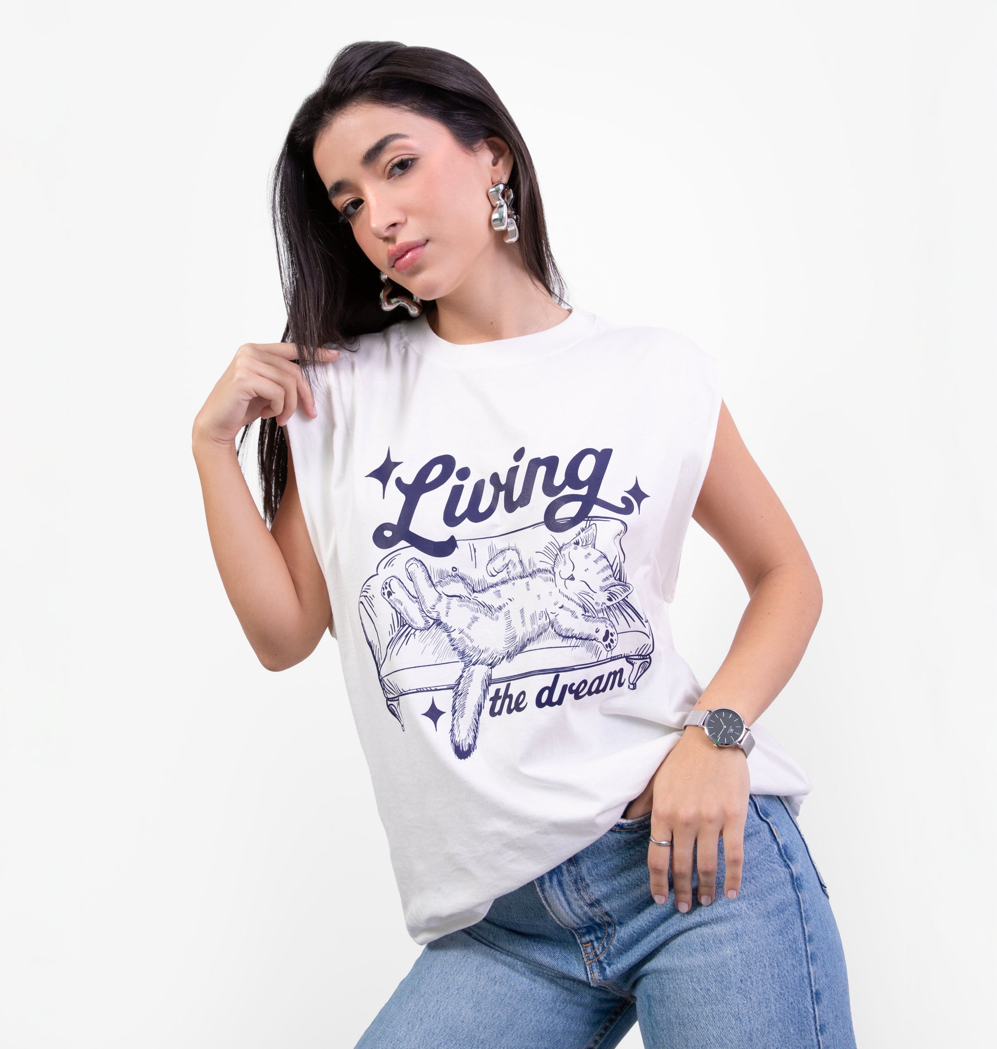 Regata Muscle Tee Estampada