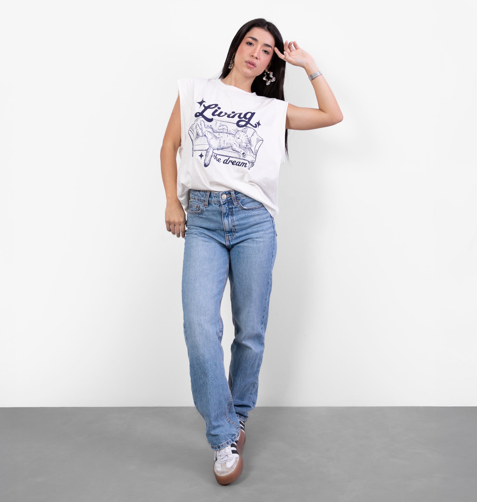 Regata Muscle Tee Estampada