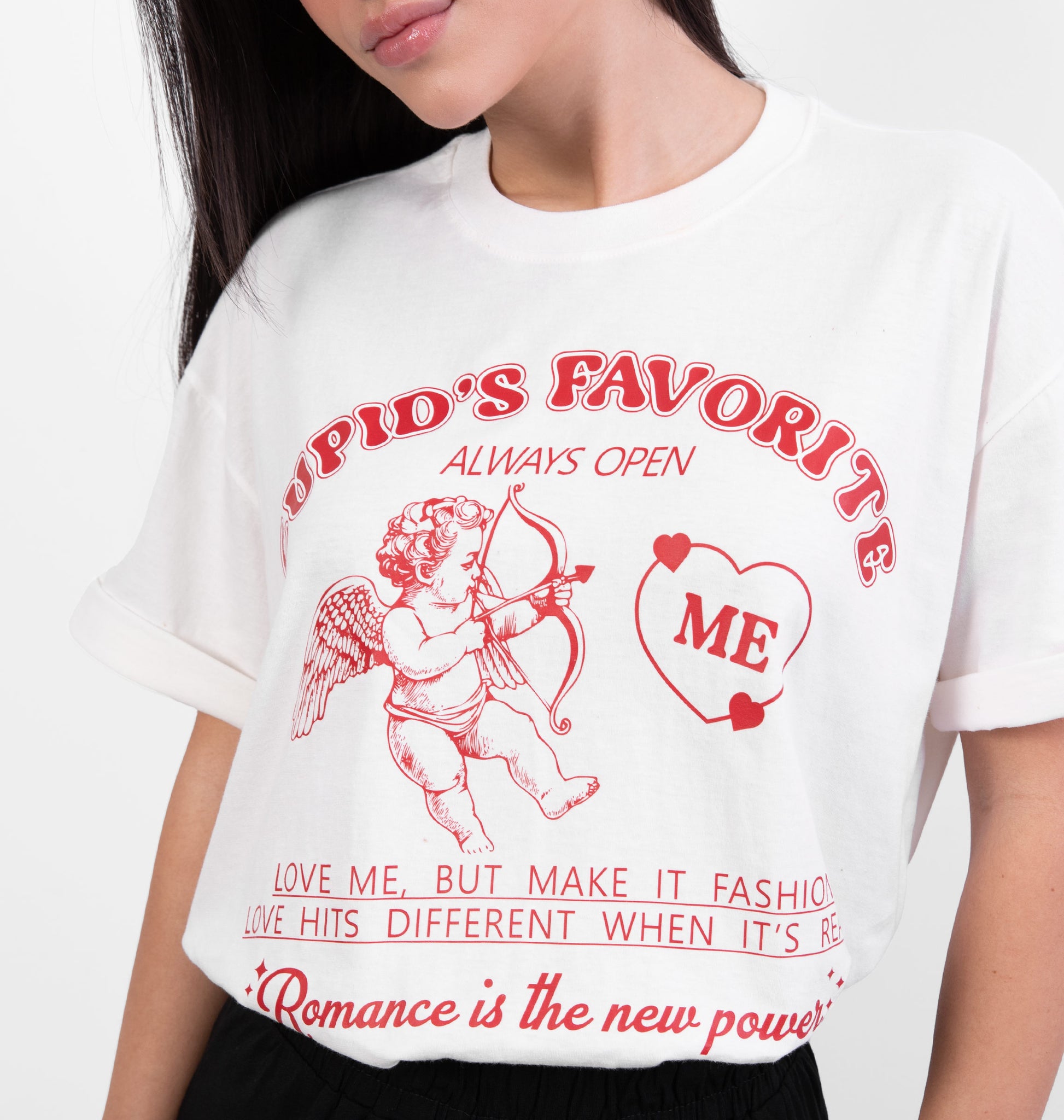 T-shirt Estampa Cupido