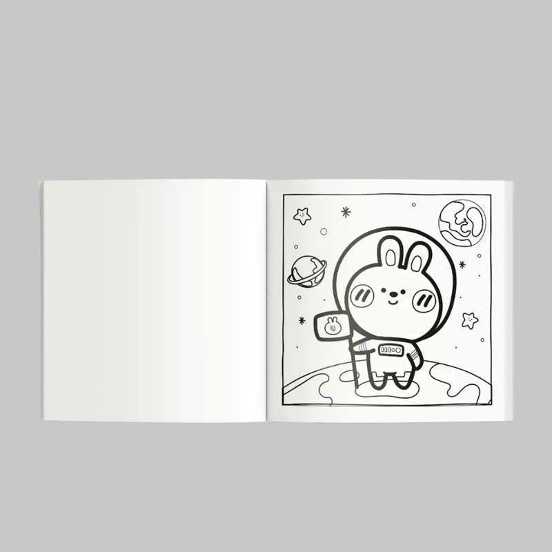 Livro De Colorir Cute & Comfy