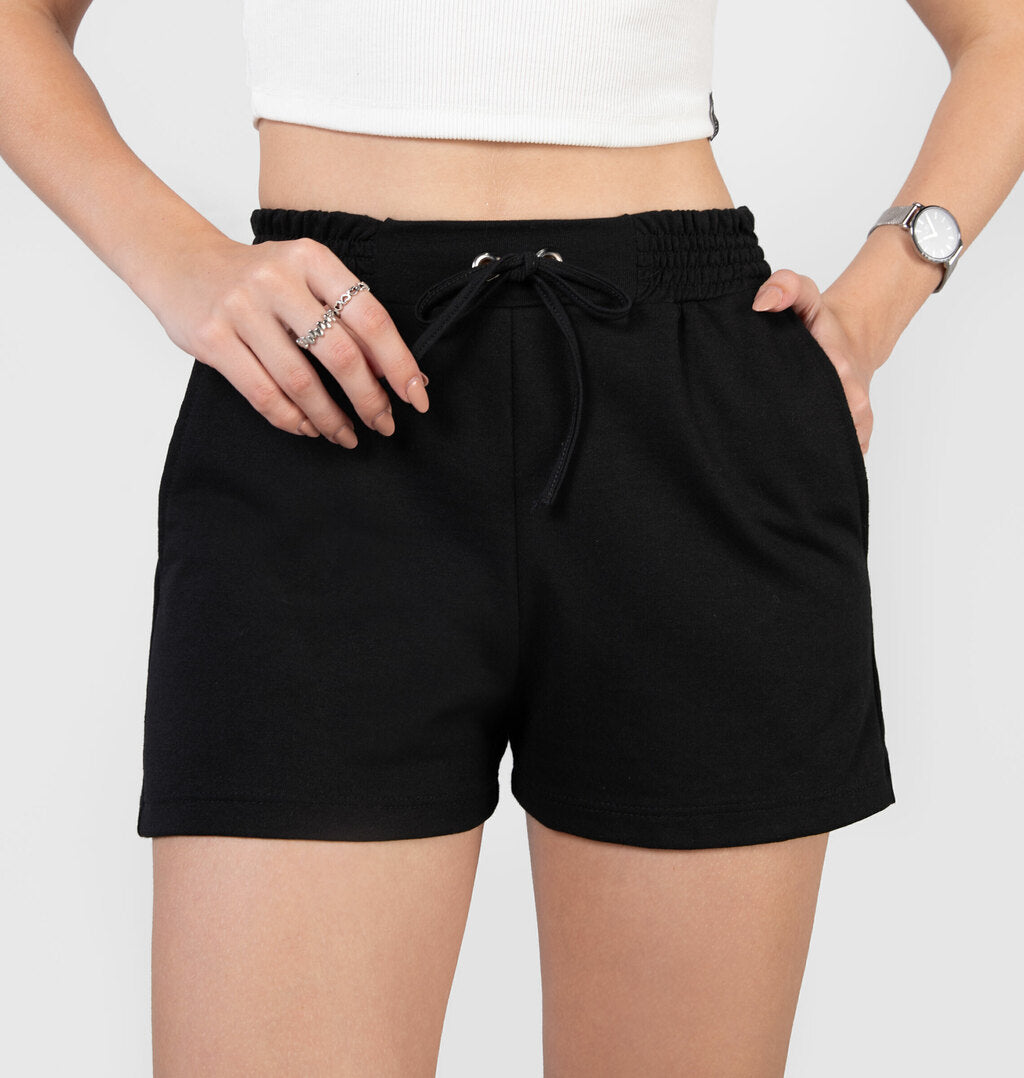 Short Curto Moletinho Com Elástico