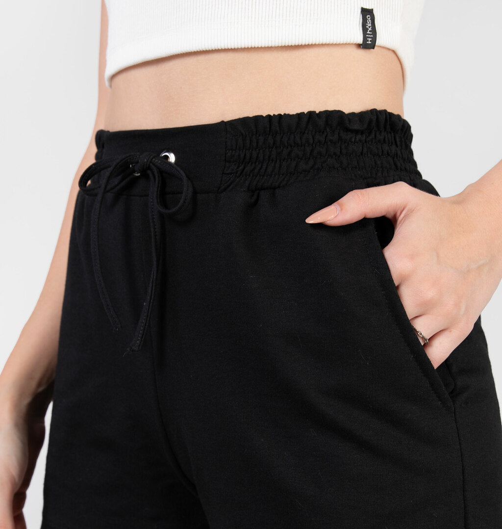 Short Curto Moletinho Com Elástico