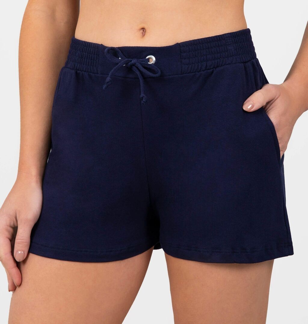 Short Curto Moletinho Com Elástico