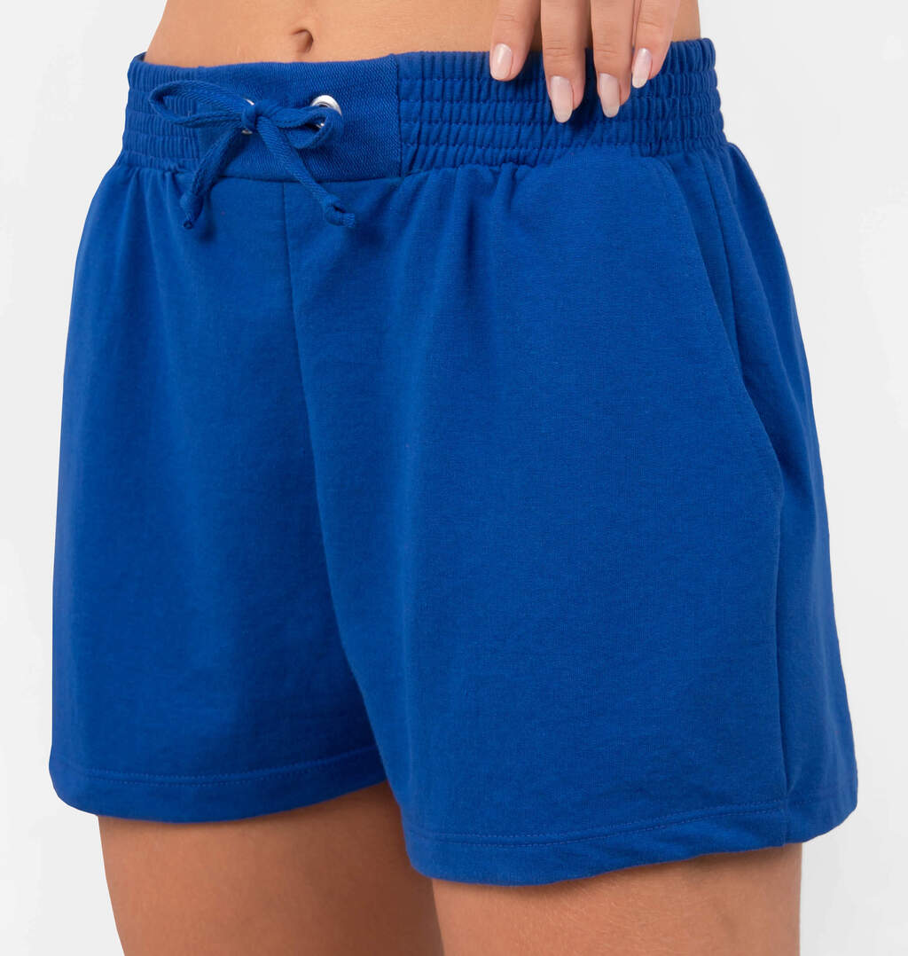 Short Curto Moletinho Com Elástico