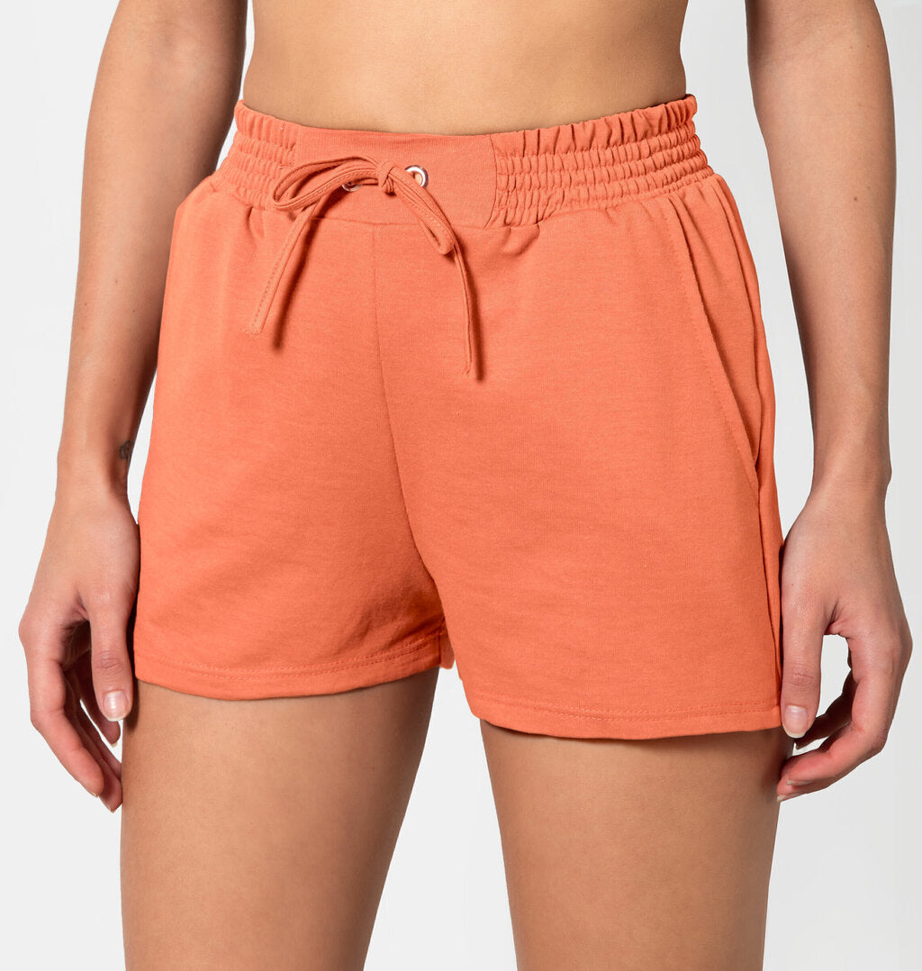 Short Curto Moletinho Com Elástico
