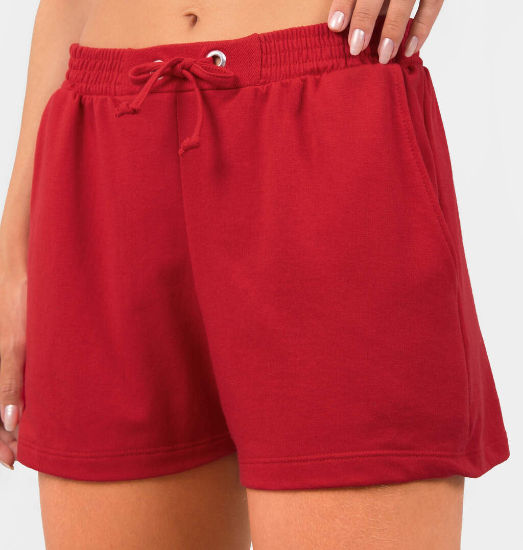 Short Curto Moletinho Com Elástico