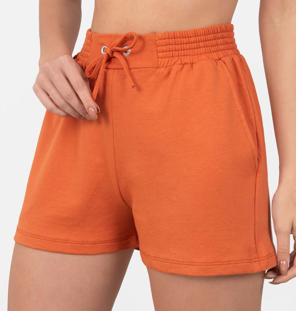 Short Curto Moletinho Com Elástico