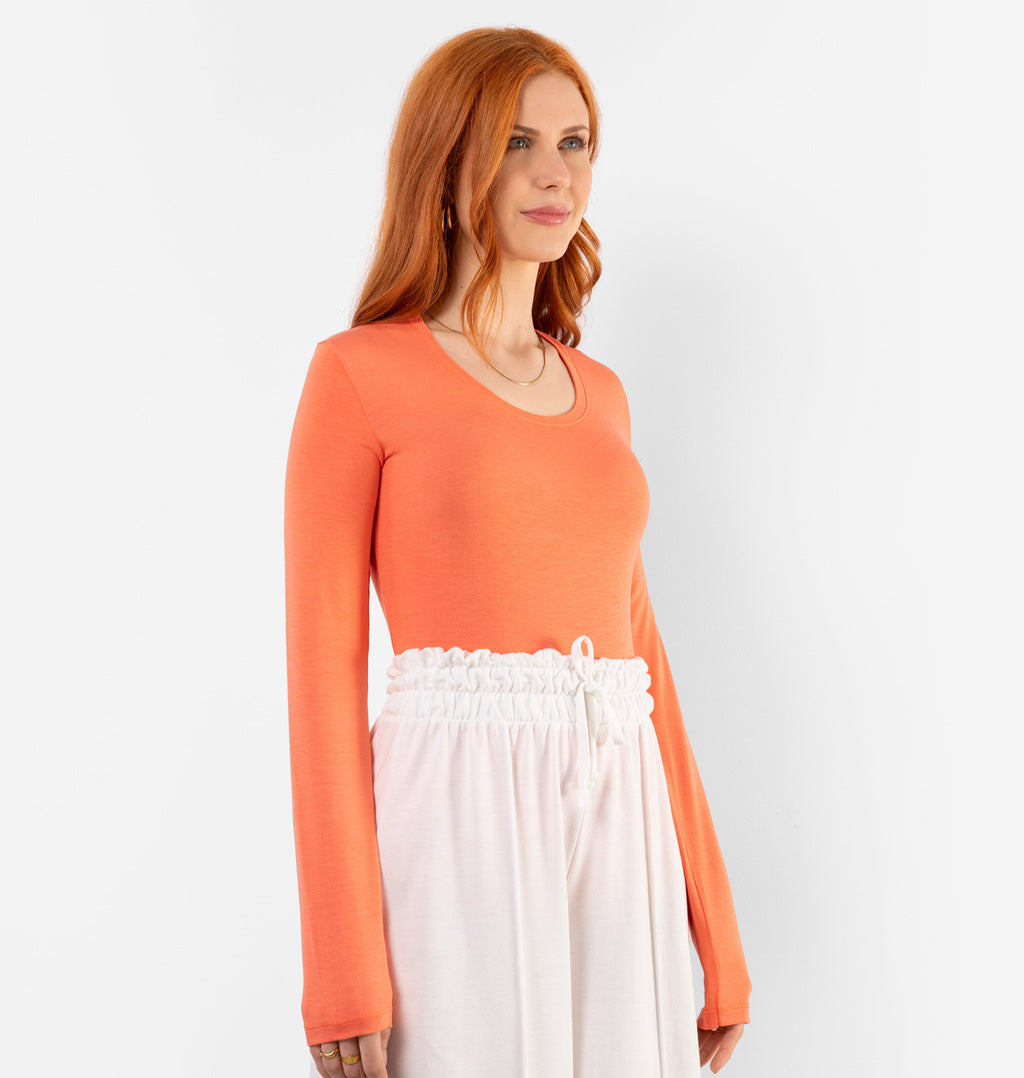 Blusa Básica Gola Redonda