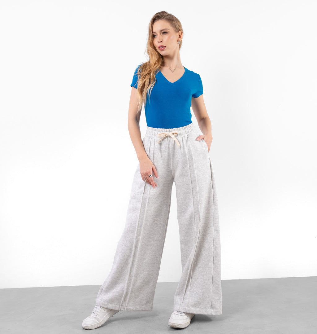 Blusa Básica Com Decote V